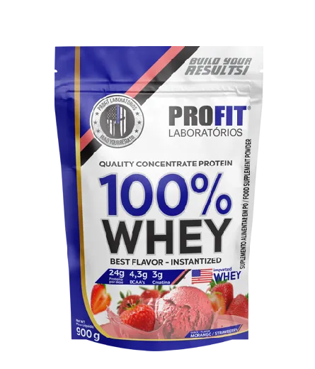 PROFIT LABORATÓRIOS - 100% Whey 900g Sabores - Imagem 6