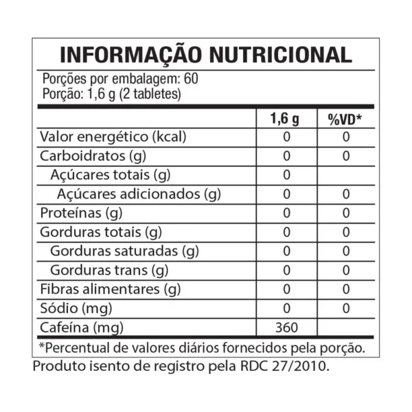 Black Skull - Thermo Flame 120 Tablets - Imagem 2