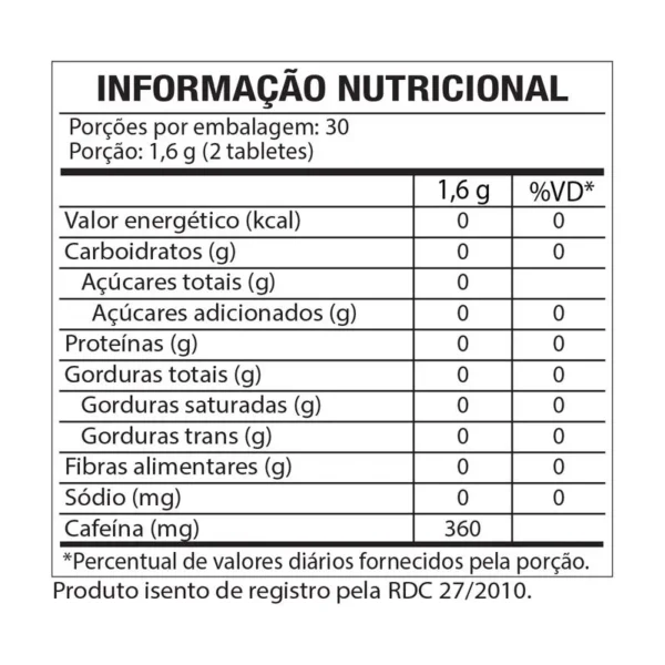 Black Skull - Thermo Flame 60 Tablets - Imagem 2
