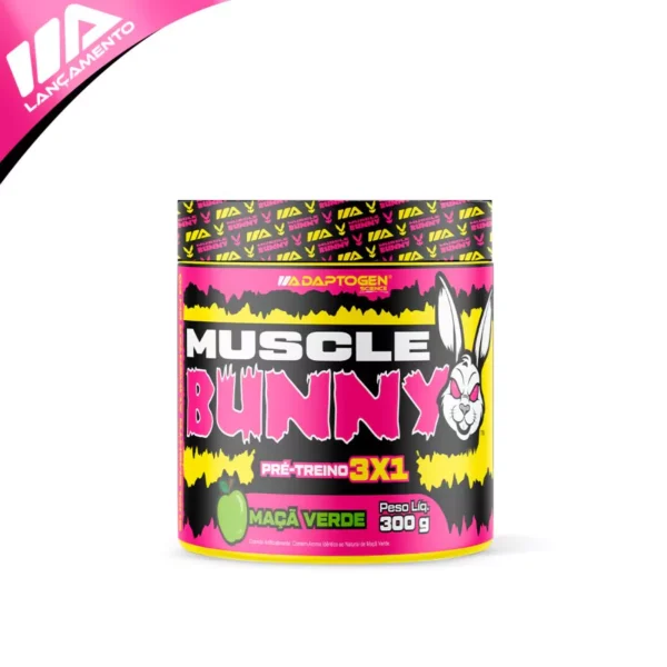 Adaptogem - Muscle Bunny 300g Sabores