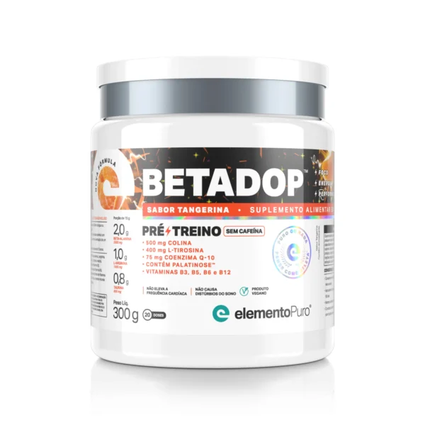 Elemento Puro - Betadop 300g  *Sem Cafeína* Sabores