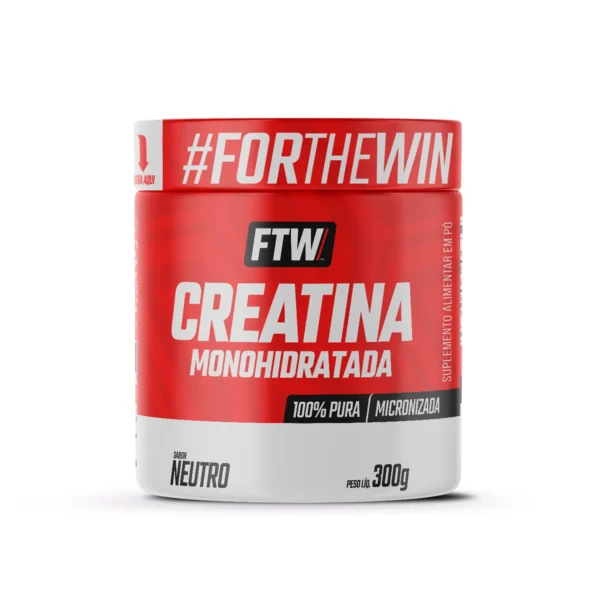 FTW - Creatina 100% Pura Monohidratada 300g