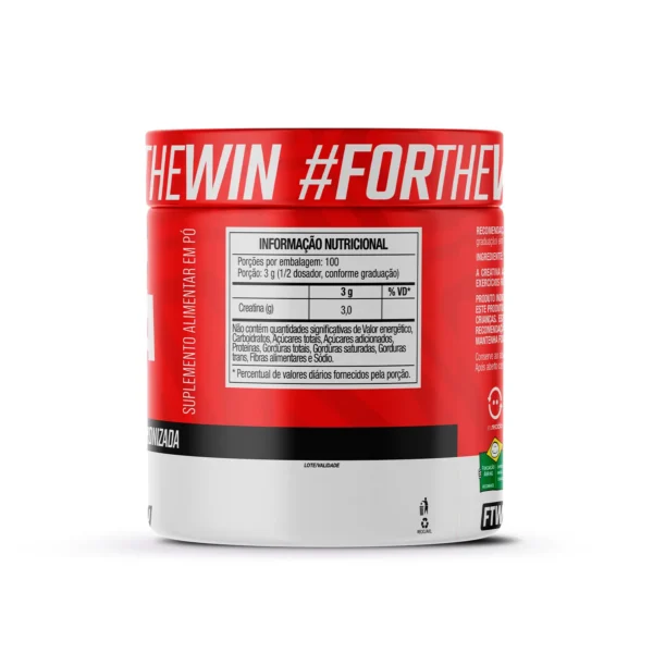 FTW - Creatina 100% Pura Monohidratada 300g - Imagem 3