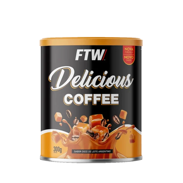 FTW - Delicious Coffee 300g Sabor Doce de Leite Argentino