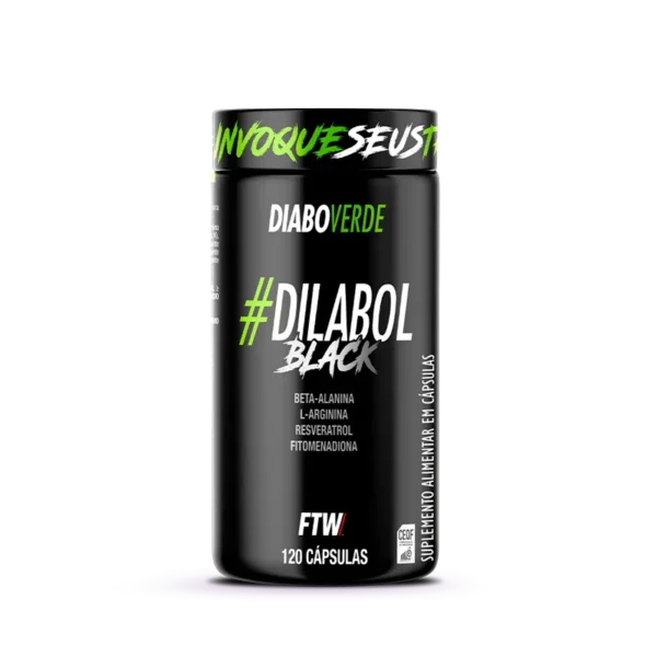 FTW - *Diabo Verde* Dilabol Black 120 Cps