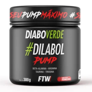 FTW - *Diabo Verde* Dilabol Pump 300g *Sem Cafeína* Frutas Vermelhas
