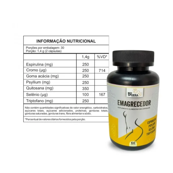 Bio Sphera - Emagrecedor 60 Cps - Imagem 2