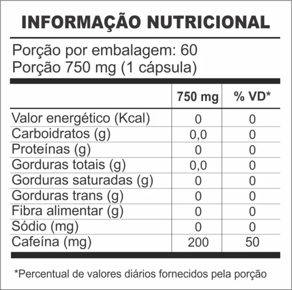 Shark Pro - Energy Cafeína 60 cps - Imagem 2
