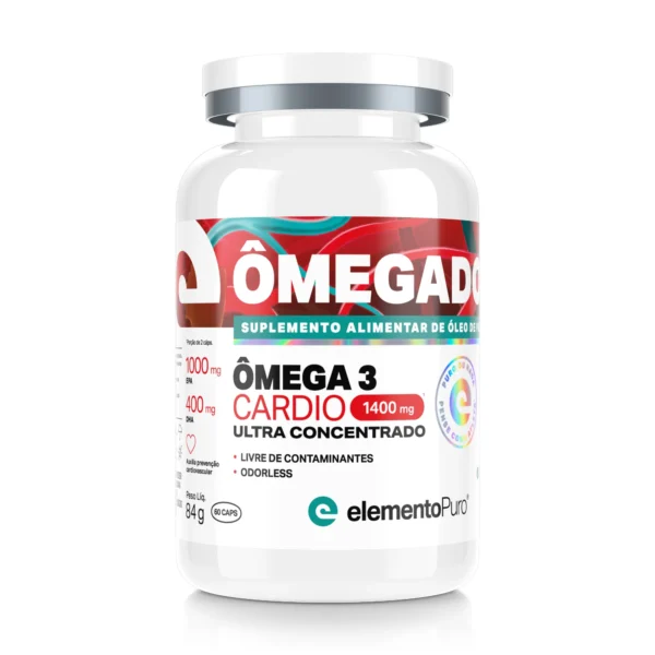 Elemento Puro - Ômega 3 Cardio 60 Cps