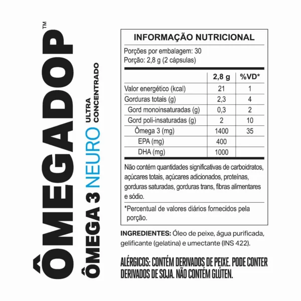 Elemento Puro - Ômega 3 Neuro 60 Cps - Imagem 2